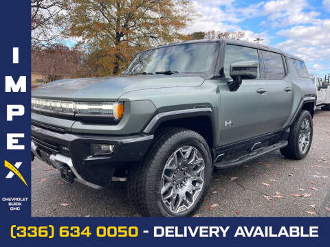 2024 GMC HUMMER EV for sale at Impex Chevrolet GMC in Reidsville NC