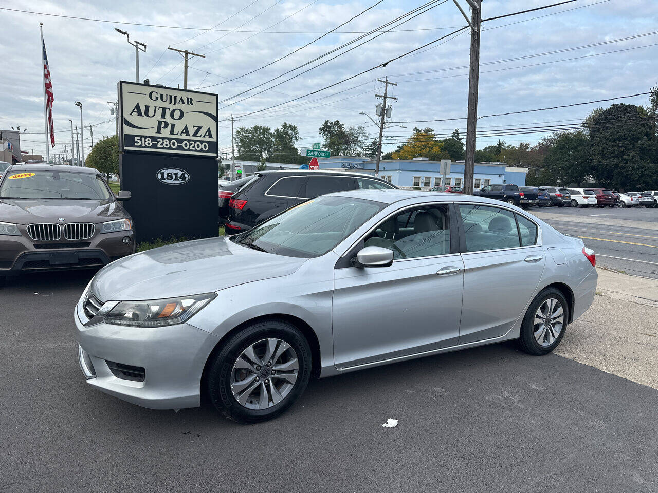 2014 Honda Accord for sale at Gujjar Auto Plaza Inc in Schenectady, NY