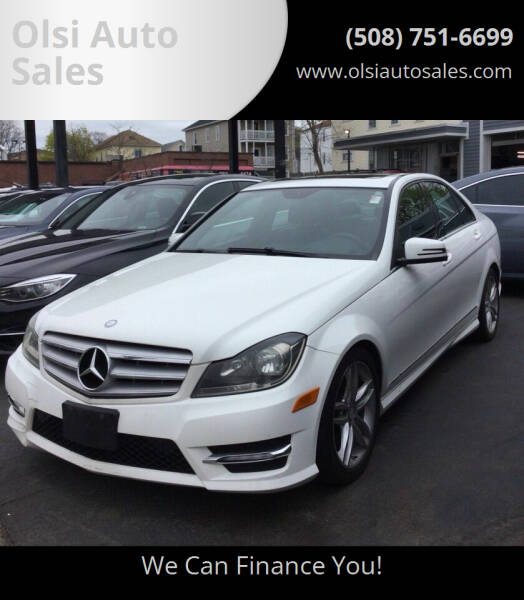 2013 Mercedes-Benz C-Class for sale at Olsi Auto Sales in Worcester MA
