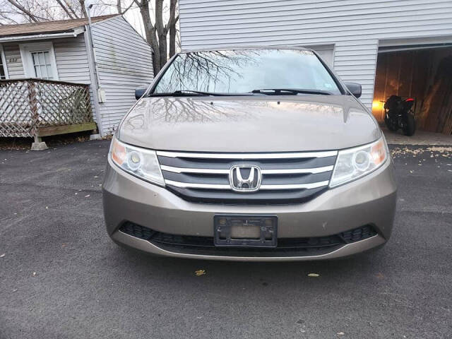 2013 Honda Odyssey for sale at B&J AUTO SALES in Rensselaer, NY