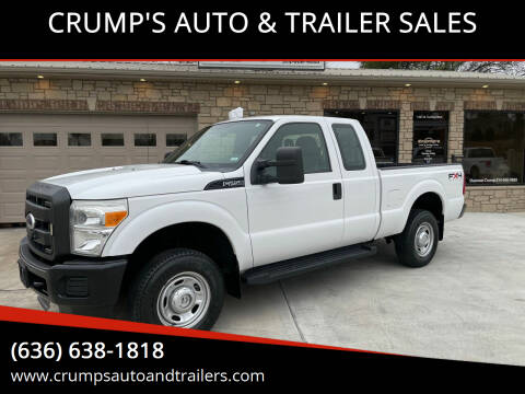 2011 Ford F-250 Super Duty for sale at CRUMP'S AUTO & TRAILER SALES in Crystal City MO