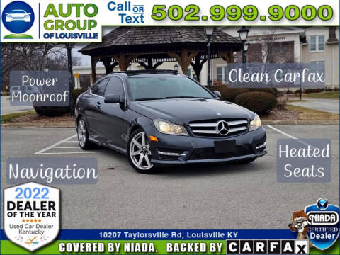 2013 Mercedes-Benz C-Class for sale at Auto Group of Louisville in Louisville KY