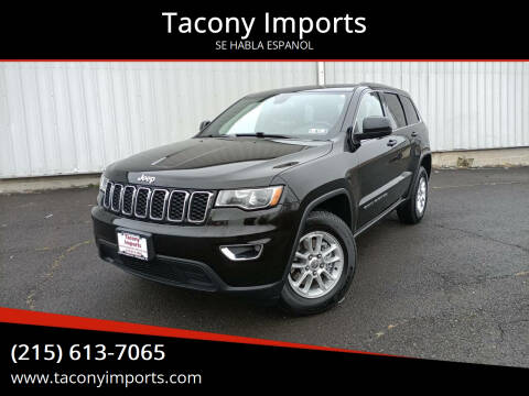 2018 Jeep Grand Cherokee for sale at Tacony Imports in Philadelphia PA