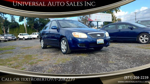 2008 Kia Spectra for sale at Universal Auto Sales Inc in Salem OR