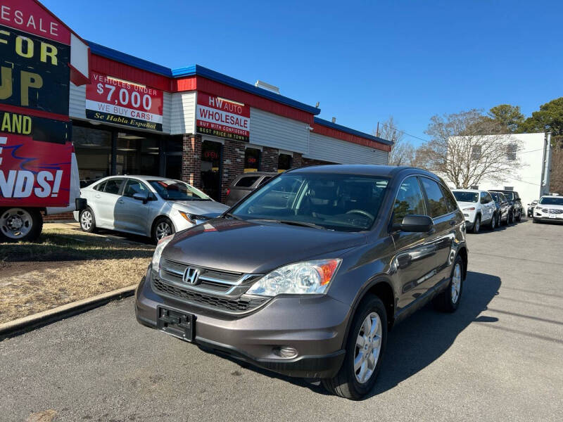 2011 Honda CR-V for sale at HW Auto Wholesale in Norfolk VA