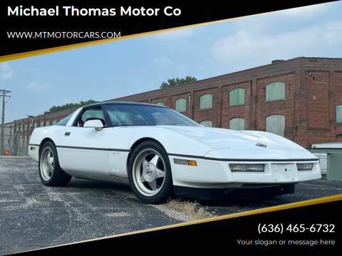 1989 Chevrolet Corvette for sale at Michael Thomas Motor Co in Saint Charles MO