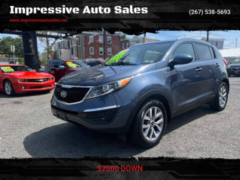 2016 Kia Sportage for sale at Impressive Auto Sales in Philadelphia PA