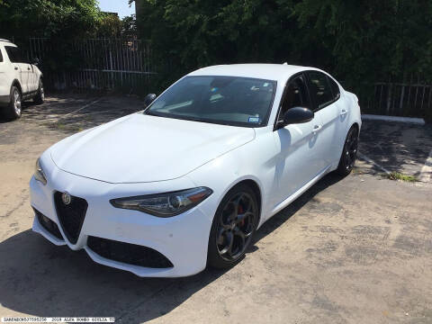 2018 Alfa Romeo Giulia for sale at Dallas Auto Finance in Dallas TX
