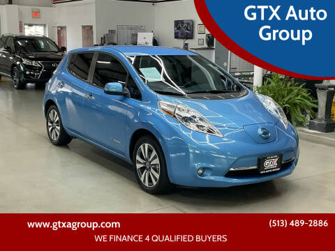 2013 Nissan LEAF for sale at GTX Auto Group in West Chester OH