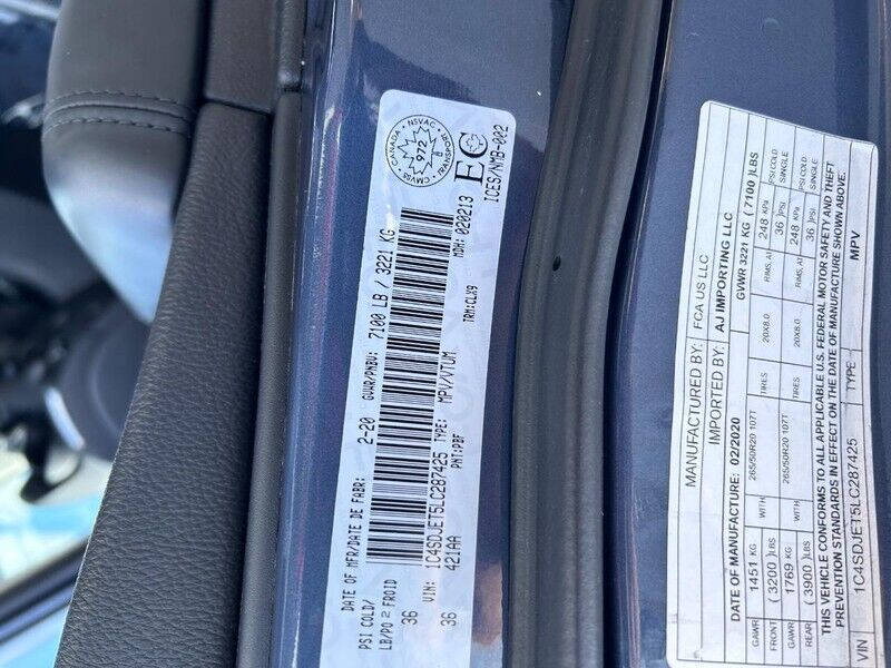 2020 Dodge Durango Citadel