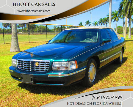 1999 Cadillac DeVille for sale at HHOTT CAR SALES in Deerfield Beach FL