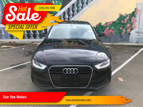 2015 Audi A4 for sale at Star One Motors in Hayward CA