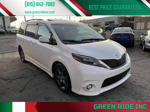 2015 Toyota Sienna for sale at Green Ride Inc in Nashville TN