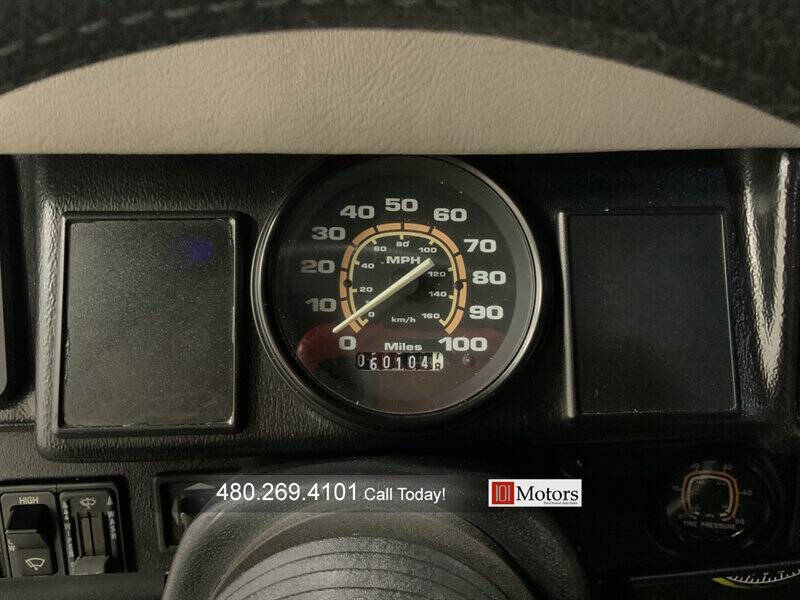 1999 AM General Hummer Open Top