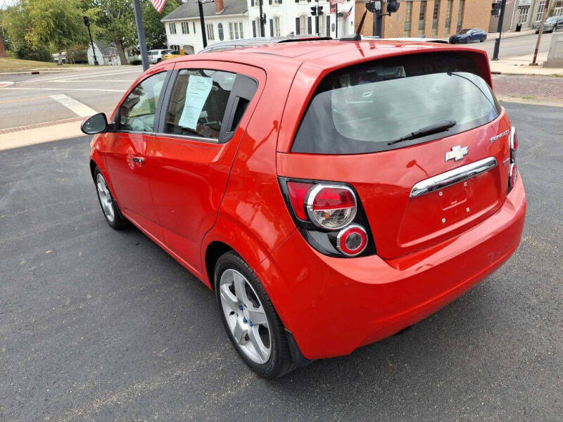 2013 Chevrolet Sonic LTZ Manual