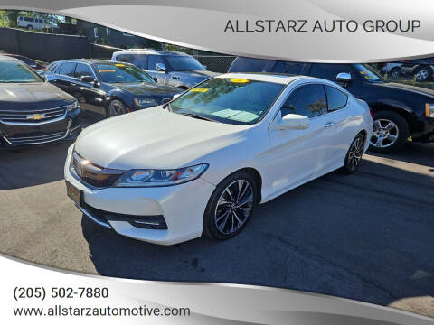 2016 Honda Accord for sale at AllStarz Auto Group in Birmingham AL