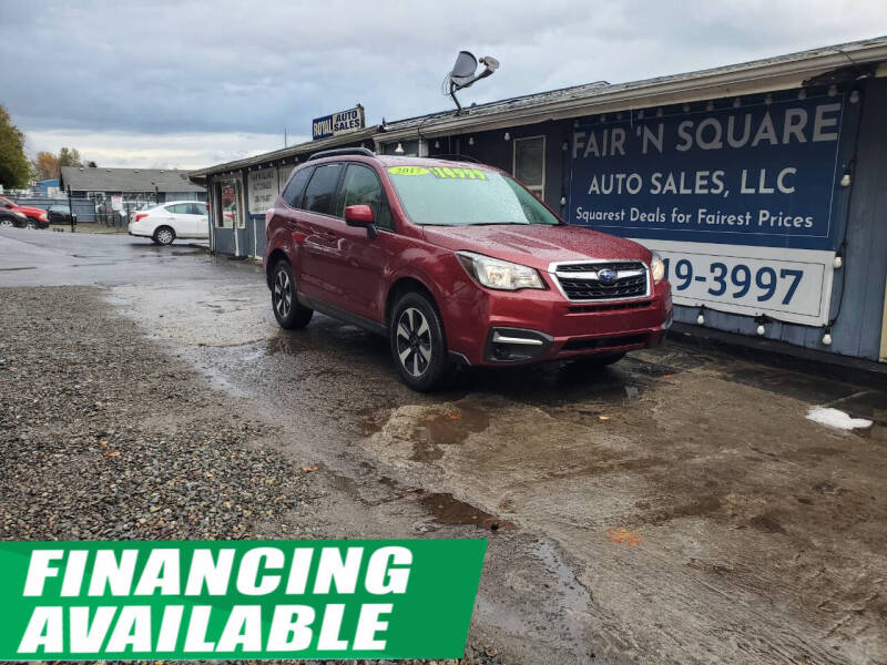 2017 Subaru Forester for sale at Fair 'N Square Auto Sales, LLC in Auburn WA