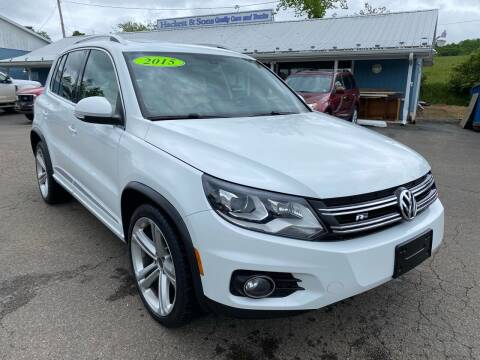 2015 Volkswagen Tiguan for sale at HACKETT & SONS LLC in Nelson PA
