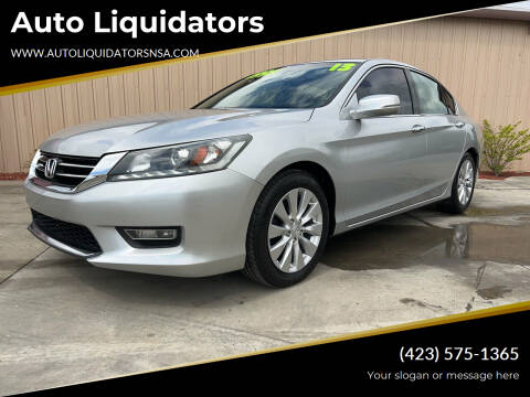 2013 Honda Accord for sale at Auto Liquidators in Bluff City TN