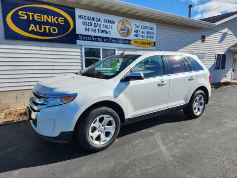2013 Ford Edge for sale at STEINKE AUTO INC. in Clintonville WI