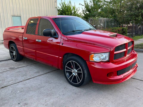 2005 Dodge Ram Pickup 1500 SRT-10 for sale at Texas Motor Sport in Houston TX