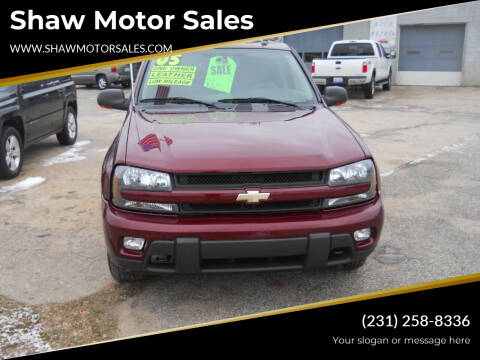 2005 Chevrolet TrailBlazer for sale at Shaw Motor Sales in Kalkaska MI
