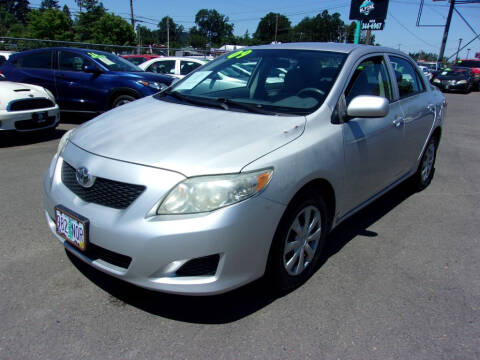 2009 Toyota Corolla for sale at MERICARS AUTO NW in Milwaukie OR