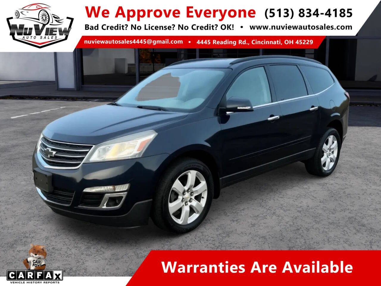 2017 Chevrolet Traverse LT LT 4dr SUV w/1LT 1