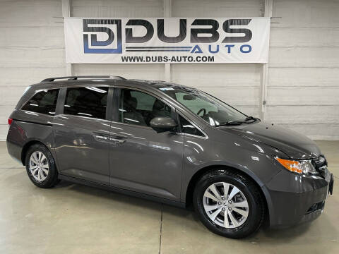 2014 Honda Odyssey for sale at DUBS AUTO LLC in Clearfield UT