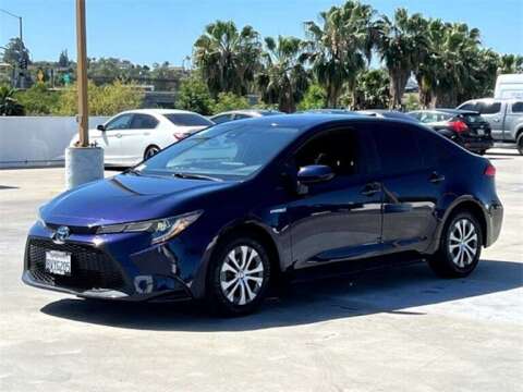 2021 Toyota Corolla Hybrid for sale at BILLY D HAS YOUR KEYS in Lake Elsinore CA