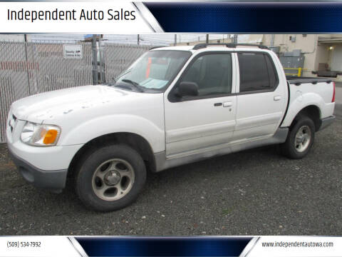 2004 Ford Explorer Sport Trac for sale at Independent Auto Sales in Spokane Valley WA