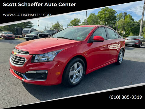 2016 Chevrolet Cruze Limited for sale at Scott Schaeffer Auto Center in Birdsboro PA