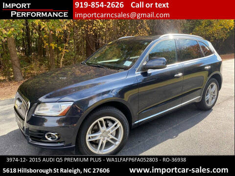 2015 Audi Q5 for sale at Import Performance Sales in Raleigh NC