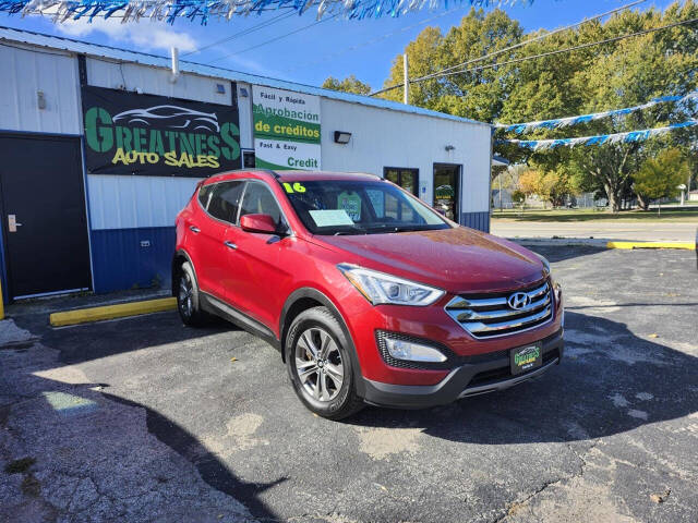 2016 Hyundai SANTA FE Sport for sale at GREATNESS AUTO SALES in Green Bay, WI