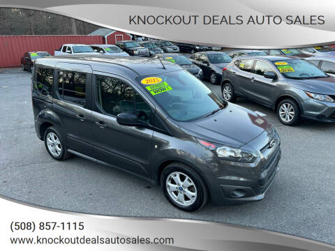 2015 Ford Transit Connect for sale at Knockout Deals Auto Sales in West Bridgewater MA