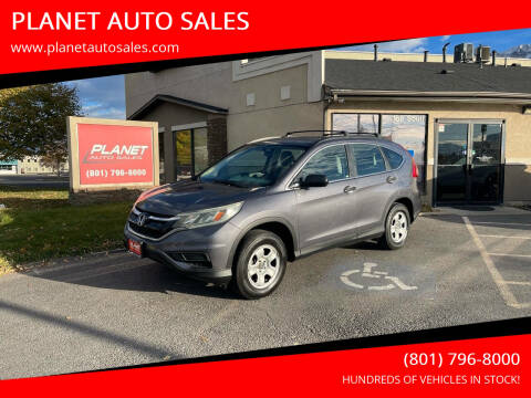 2015 Honda CR-V for sale at PLANET AUTO SALES in Lindon UT