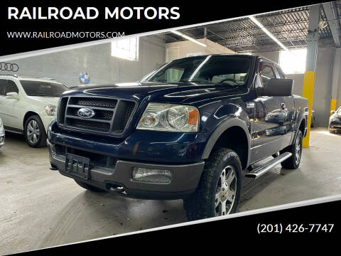 2005 Ford F-150 for sale at RAILROAD MOTORS in Hasbrouck Heights NJ