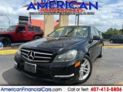 2014 Mercedes-Benz C-Class for sale at American Financial Cars in Orlando FL