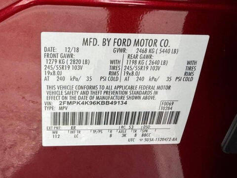 2019 Ford Edge Titanium