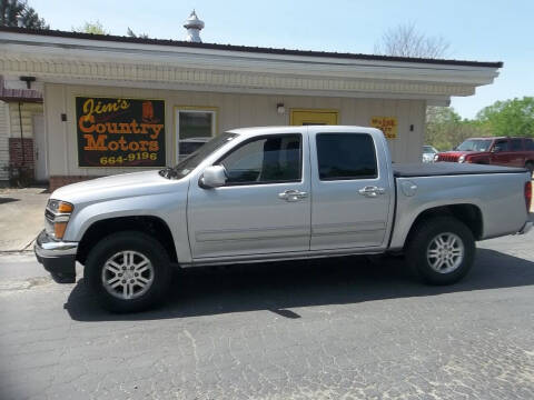 2012 GMC Canyon for sale at JIM'S COUNTRY MOTORS in Corry PA