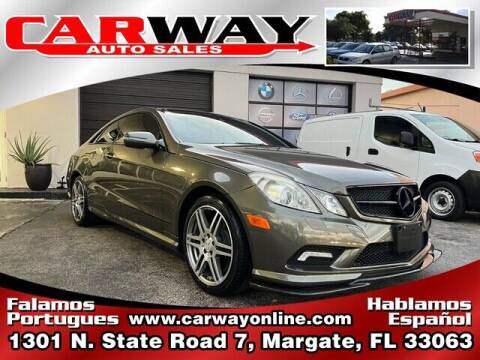 2010 Mercedes-Benz E-Class for sale at CARWAY Auto Sales in Margate FL