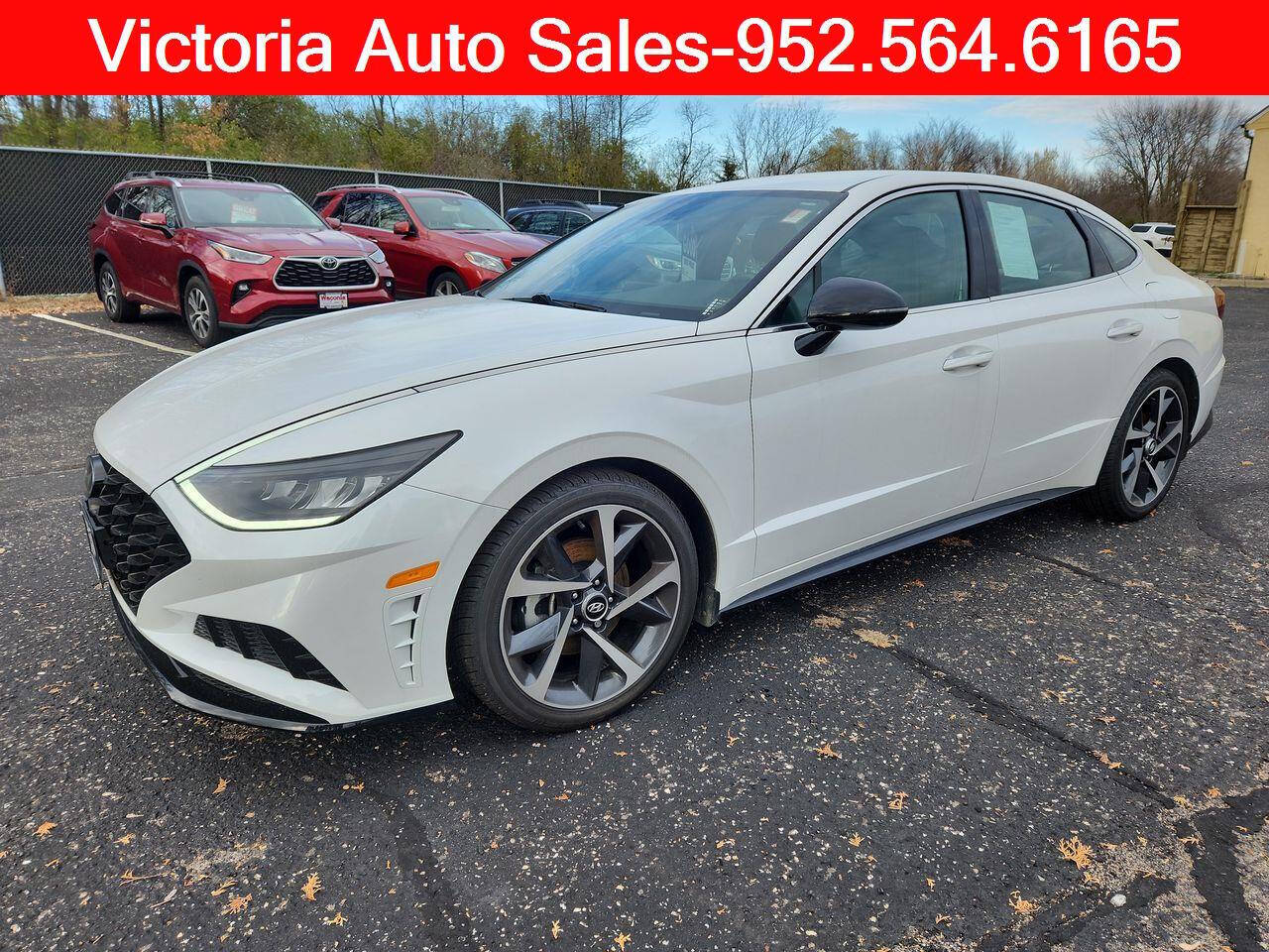 2021 Hyundai SONATA for sale at Victoria Auto Sales in Victoria, MN