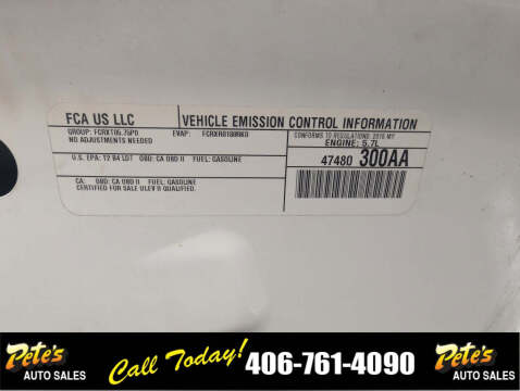 2015 Dodge Durango Special Service