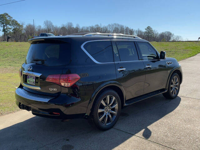 2017 INFINITI QX80 for sale at Q & M Motors in Flowood, MS