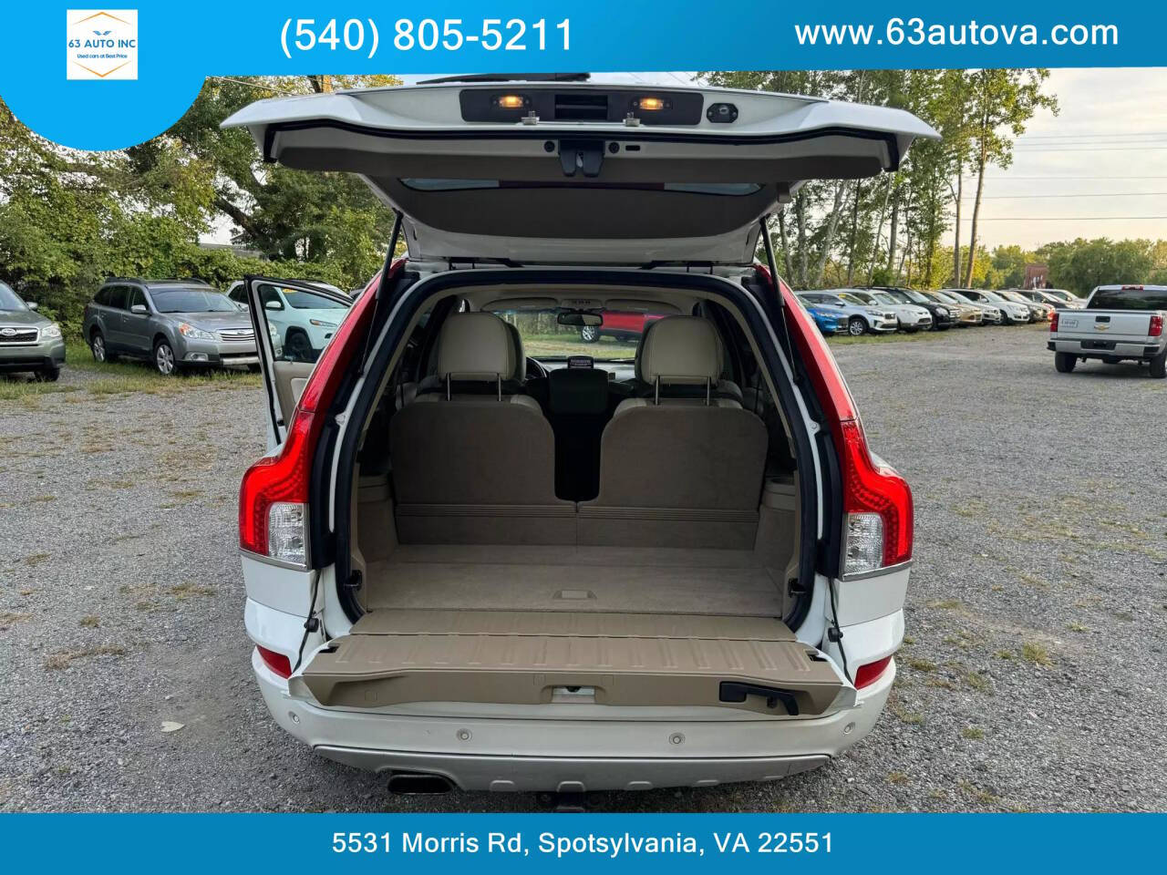 2013 Volvo XC90 for sale at 63 Auto Inc in Spotsylvania, VA