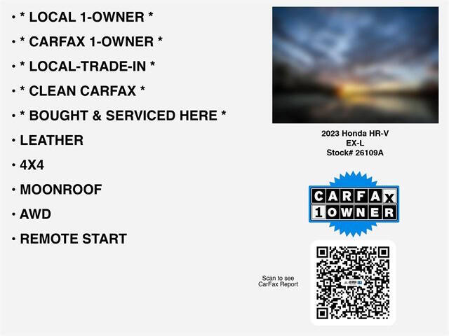 2023 Honda HR-V EX-L