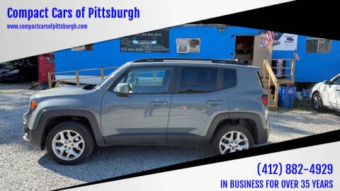 2018 Jeep Renegade for sale at Compact Cars of Pittsburgh in Pittsburgh PA