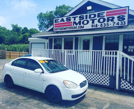 2007 Hyundai Accent for sale at EASTSIDE MOTORS in Tulsa OK