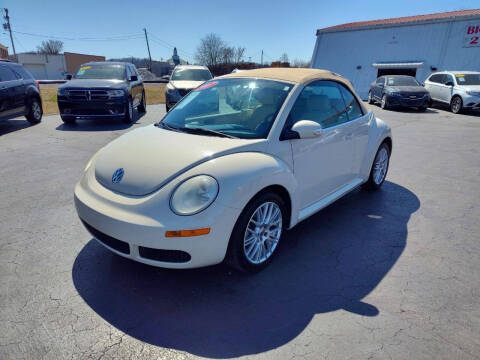 2007 Volkswagen New Beetle Convertible for sale at Big Boys Auto Sales in Russellville KY