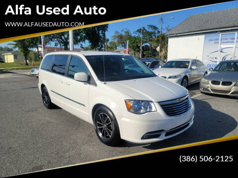 2013 Chrysler Town and Country for sale at Alfa Used Auto in Holly Hill FL